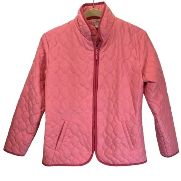 Kim Rogers Quilted Pink Jacket - Picture 1 of 13